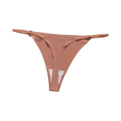 Ice Silk Underwear Trendy Thin Strap Ladies Underwear Plus Size Underwear Lightweight Stretchy Breathable Smooth Soft Underwear