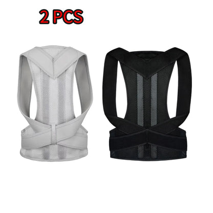 Adjustable Posture Corrector Men Women Breathable Anti Hunchback Back Brace Lumbar Support Shoulder Straightener