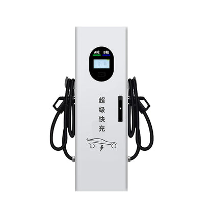 High-Speed 60kW-240kW DC Fast Charging Station, Fast Charging in 30-60 Minutes with CCS, GBT, Chademo, OCPP, and RFID Support