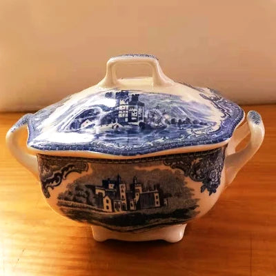 European style tableware, British castle ceramics, Western food steak plates, coffee cups, decorations, dinner plates, desserts,