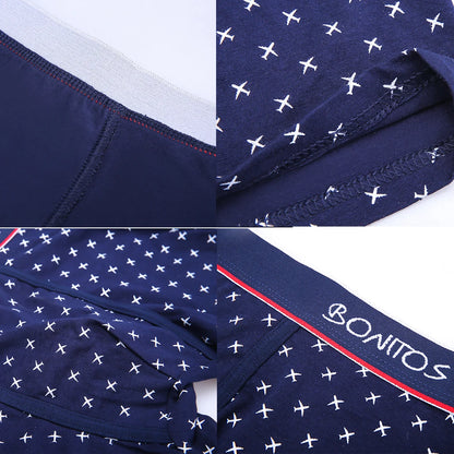 4pcs Cotton Boxers For Man Underwear Sexy Print Men's Panties Plus Size Brands Camouflage Mens Underpants Shorts