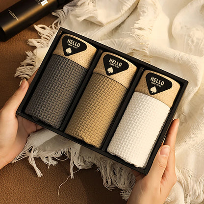 3Pcs Men's Underwear Ice Silk Mesh Boxer Shorts Sexy Panties Man Underpants Thin Male U Convex Lingerie Wholesale Lots L-6XL