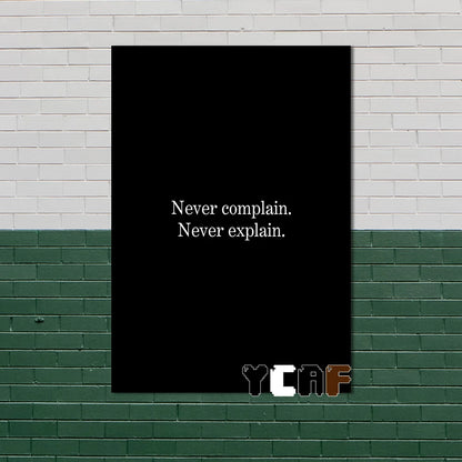 Motivational Quotes Black Minimalist Poster Canvas Aesthetic Decor for Office Quote Wall Art Decoration Gym Inspirational Poster