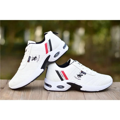 Men’s Breathable Platform Sneakers | Non-Slip Rubber Sole | Casual Wear, Walking & Travel