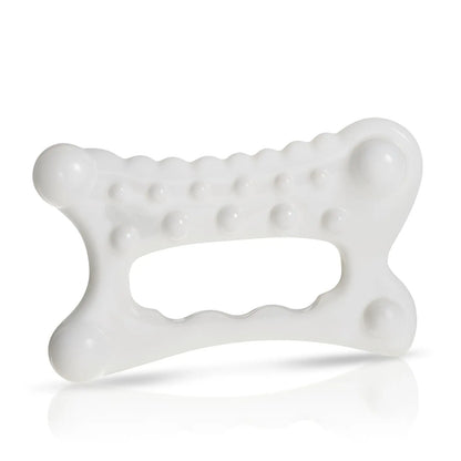 A square thumb massager, multifunctional acupoint pressing massage, portable bone-shaped design for meridian relaxation