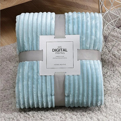 Winter Warm Fleece Baby Adult Throw Blanket for Bed Flannel Sofa Plaid Yoga Sports Tapestry Bedspread Bedcover 200x230cm
