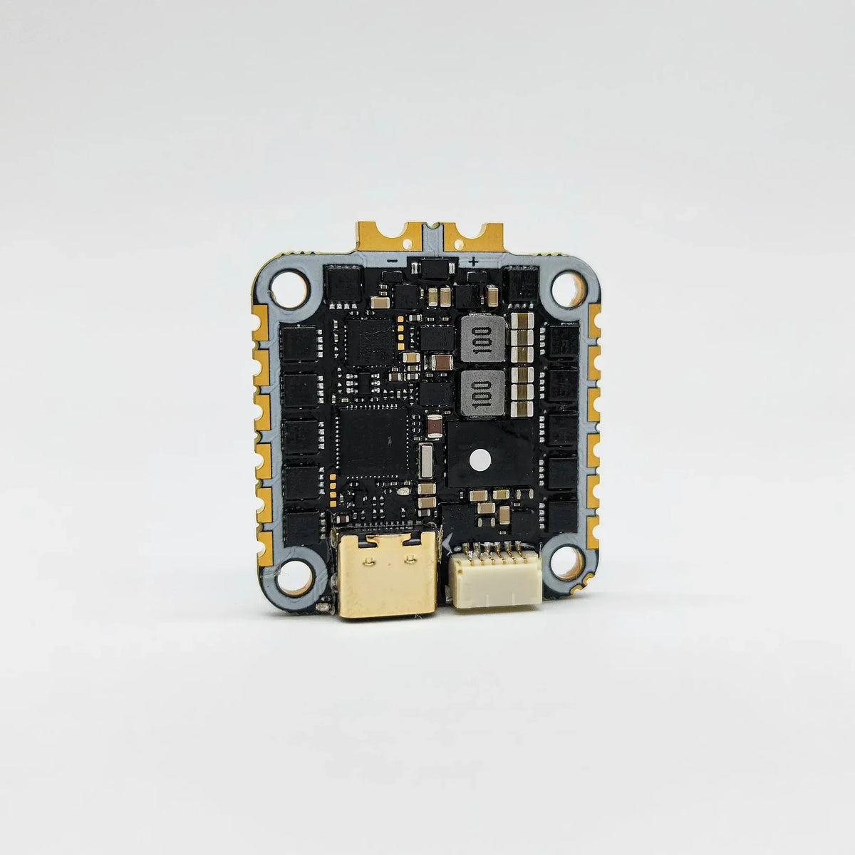 NewBeeDrone Hummingbird 255 50A AIO Flight Controller AT32F435 AM32 3-6S Betaflight OSD Support Analog Build for 2.5"-4" Drones