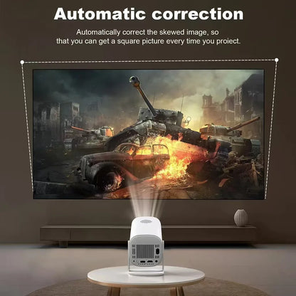 3D Game Projector P30MAX Retro Video Game Console Wireless Controller 4K ULTRA HD Plug and Play Android11 BT5.0 720P Home Cinema