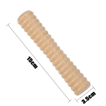 Wooden Massager Manual Roller Neck Back Waist Massage Tool Portable Meridian Dredging Massager Relax Leg Body Massage for Face