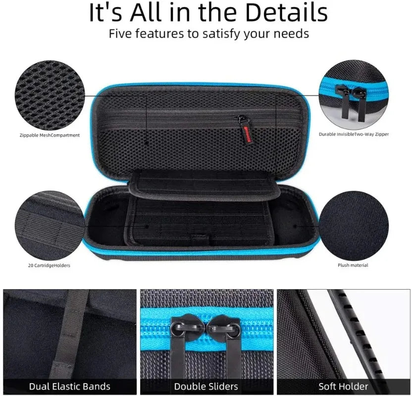 New Storage Bag For Nintend Switch Nintendos Console Handheld Carrying Case Pouch For Nintend Switch Oled Lite Game Accessories