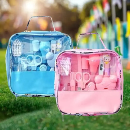 13pcs Comb Grooming Baby Care Kit Baby Portable Tool Grooming Nail Care Set