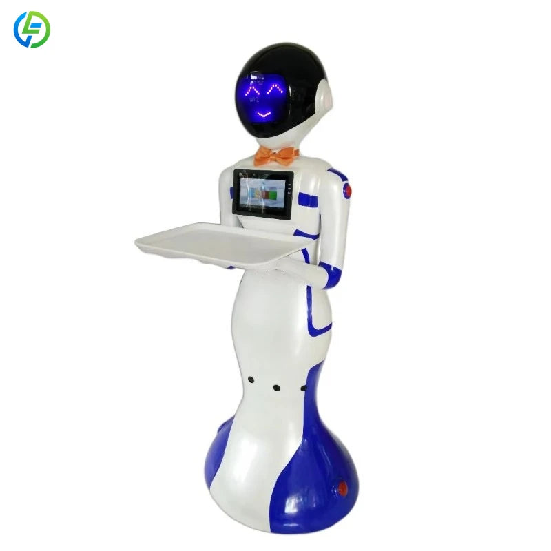 Customized Fully Automatic Inteligient Food Delivery Robot Commercial Hotel Restaurant Robot Food Machine