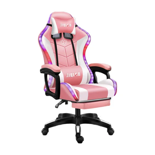 Comfortable Economic Office Home  Backrest Reclining Lift Computer Gamer Led Gaming Chair