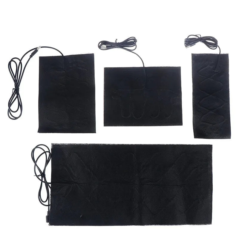 1 USB Heating Pad 5V Winter Heating Pad Temperature Control Seat Mat Sleeping Heater Carpet Multiple Sizes Available