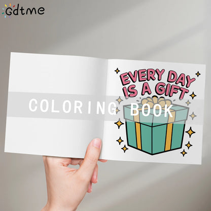 Motivational QUOTES Coloring Book For Adults And Teen Featuring Cute Cozy Daily Activities For Relaxation (Cozy Spaces Coloring)