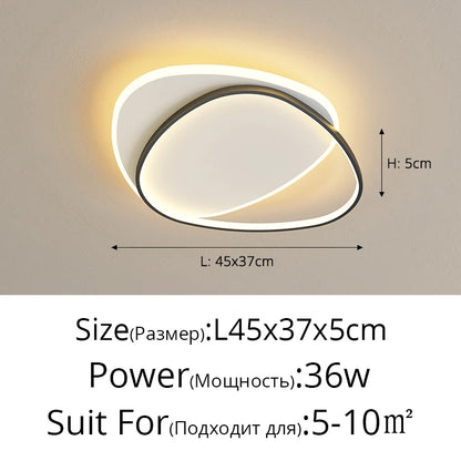QIYIMEI Modern LED Chandelier Indoor Lights For Bedroom Study Living Room Lighting Lamps Luminaria Lustres HOME Decoration