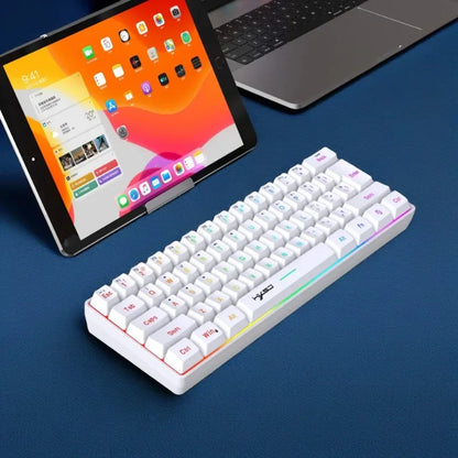 Wireless Keyboards and Mouse Kwhite Gaming Eyboard USB 60% Computer Branco Bluetooth Combo Ergonomic PC Backlit iPad Key Board