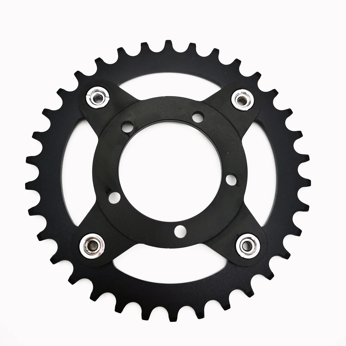 ALLTOO Bike Part Bicycle Crankset Bafang 104BCD Motor Aluminum Alloy Chainring Mid Drive Adapter For Electric E-bike 32T-52T