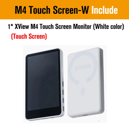 SYNCO XView M4 / M4 AI / M4 Touch Screen Selfie Monitor Screen Vlogging Monitor for iPhone Android Live Streaming TikTok Vlog