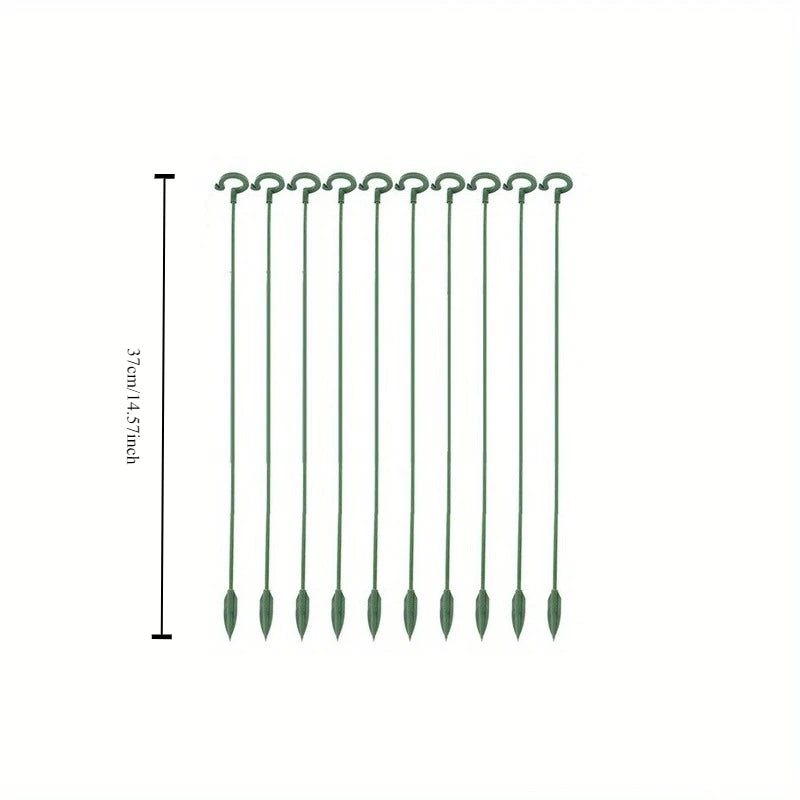 10pcs Potted Plant Support Racks Durable Floral Climbing Stands Home Garden Decor Gardening Tools