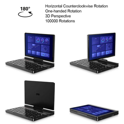 GPD Pocket4 Latest AMD AI 9 HX 370/8840U 64GB 2TB NVMe 8.8 Inch 144Hz 2in1 Laptop Tablet Palm Size MiniPC 2026 Hot Sale