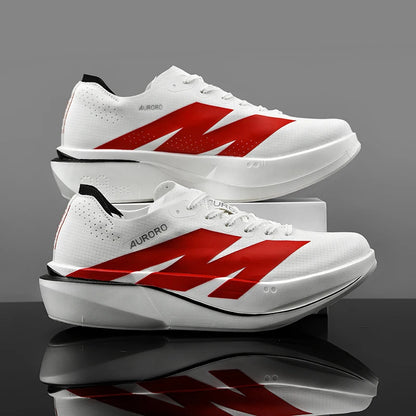 Sports Running Shoes Man Carbon Plate Walking Sneakers Shock-Absorbing Marathon Racing Athletics Training Walking Casual Shoes