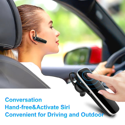 New Bee NB12 Wireless Bluetooth Headset Earbuds Earphones With MEMS Micro Ear Hook Handsfree for Driving Business Headphones