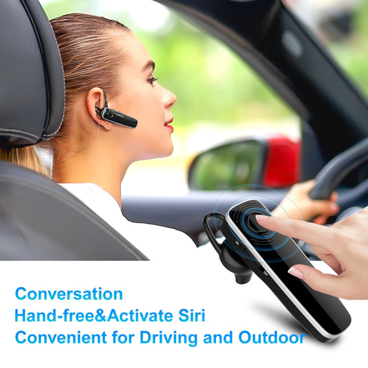 New Bee NB12 Wireless Bluetooth Headset Earbuds Earphones With MEMS Micro Ear Hook Handsfree for Driving Business Headphones