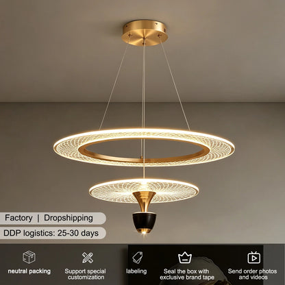Living Room Chandelier Modern Villa Dining Room Pendant Lamp Designer Pendant Light Factory Dropshipping Chandelier