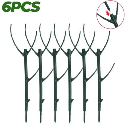 30/3Pcs Plant Support Pile Climbing Vine Stake Bonsai Fixing Rod Garden Plants Stake Holder Flower Support Rack For Potted Plant