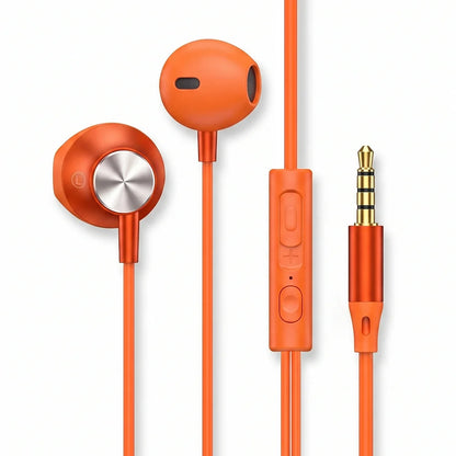 For iPhone Wired Headphones In Ear Earphones HiFi Surround Sound USB Type C 3.5mm Earplugs For Apple 17 Pro Max 16 15 Puls iPad
