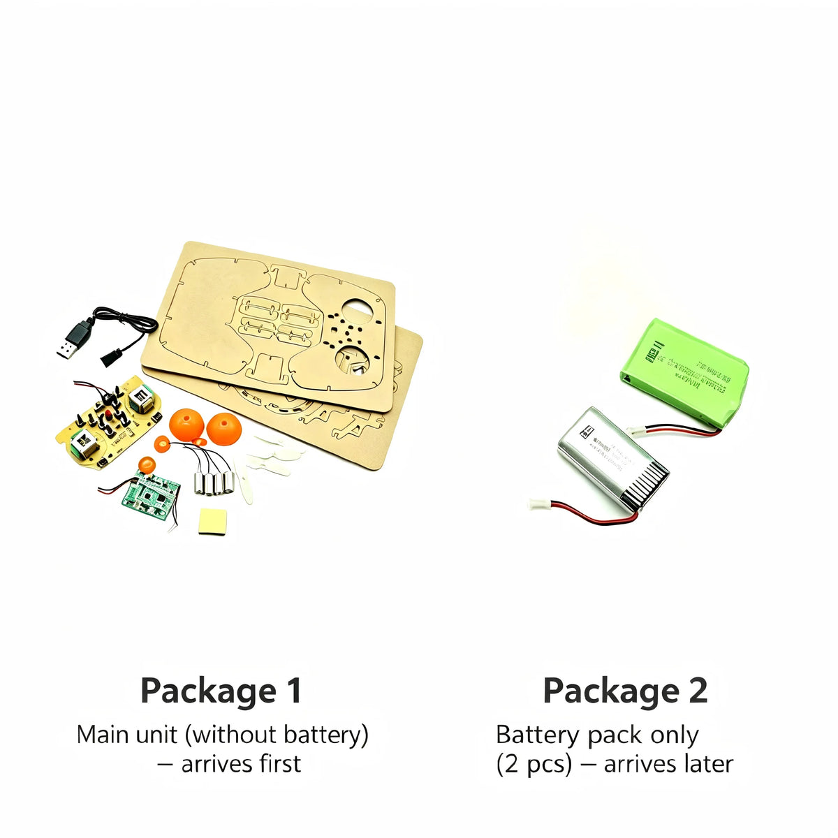 Wooden Drone DIY kit Wooden assembled Remote control toy fixed kit Remote Controlled Toys diy kit Training quadcopters
