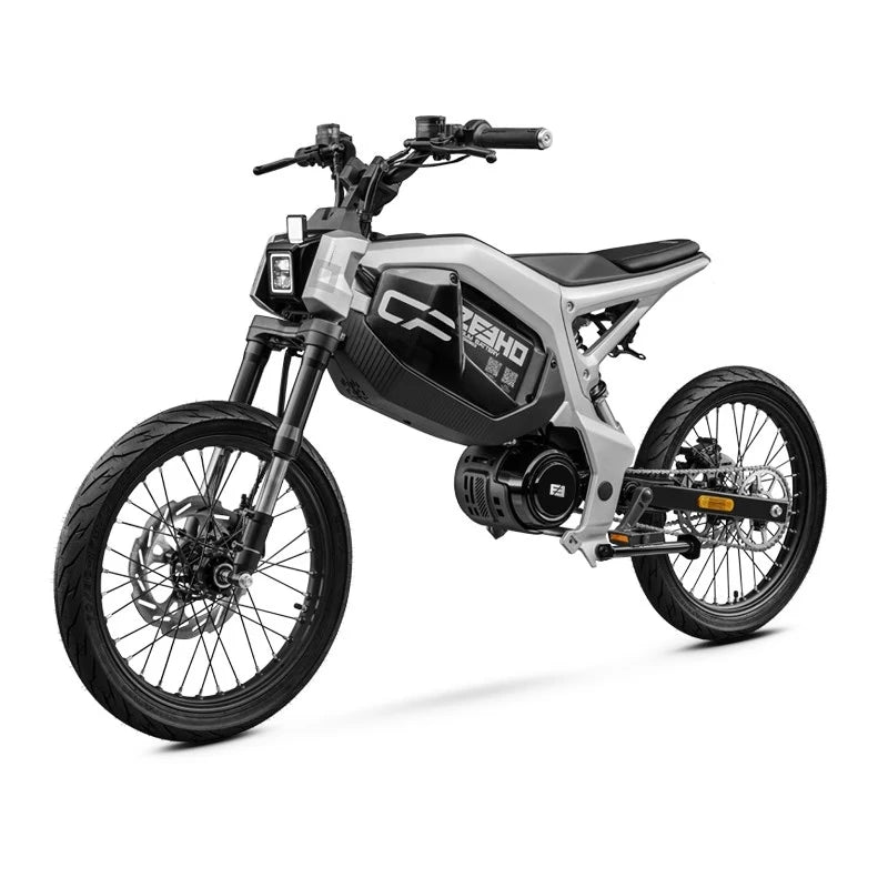 City Electric Motorcycle | 17-Inch Mid-Motor E-Scooter | 50 KM/H Urban Commuter