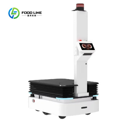 Customized 300kg Material Handling Manufacturing Plant Transporting Factory Delivery Robot With SLAM 2.0 Navigation Technology