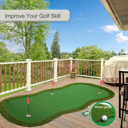Large Professional Golf Putting Green Mat for Indoor Outdoor Use HighQuality Artificial Turf Practice Surface for Improving Put