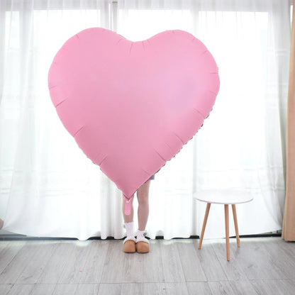 60Inch Love Heart Foil Balloon for Propose Parties Decoration Oversize Balloon Love Balloon for Valentine's Day Wedding Decor