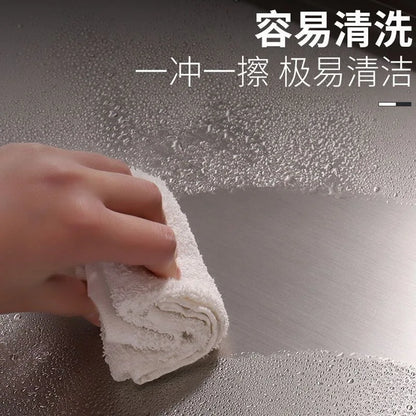 Kitchen Anti Oil Splatter Shield Guard Anti-Splash Block 2-Sided Stainless Steel Splatter Heat Insulation Oil Gas Stove Baffle