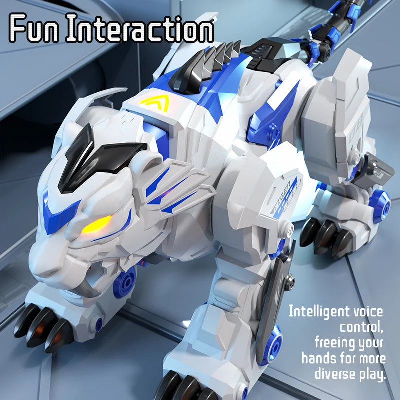 JJRC R38 RC Robot Children's Educational Toy Smart Programming Remote-Controlled Mechanical Tiger Sensory Bionic Dancing Robot