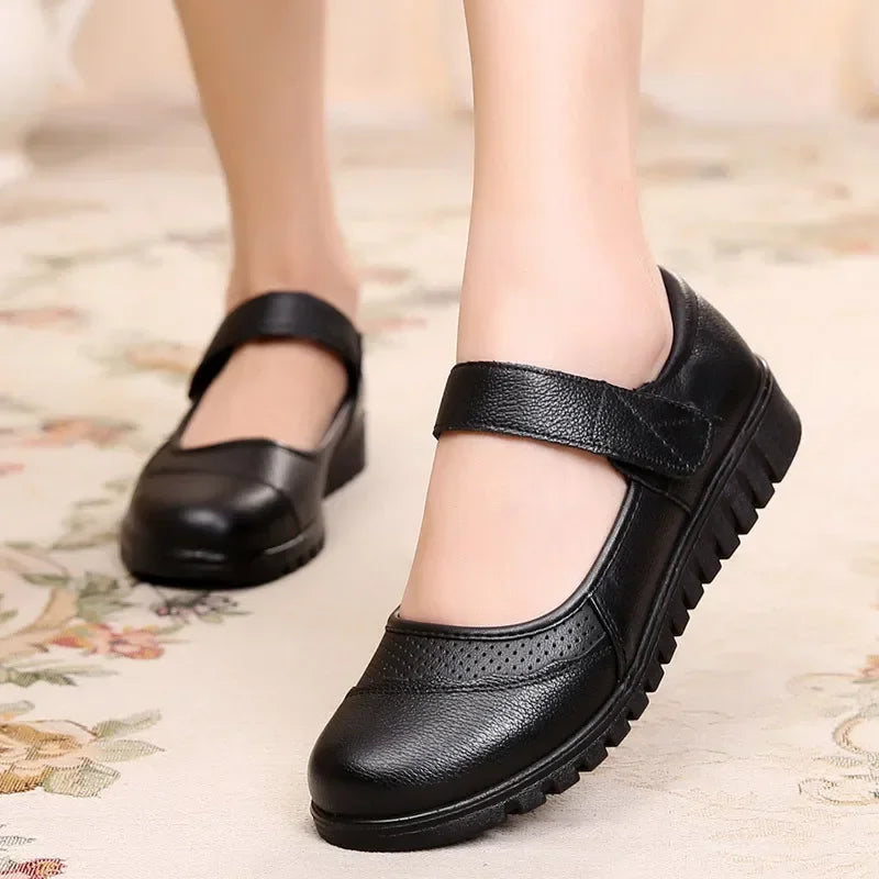 Flats Moccasins Slip on Loafers PU leather Ballet Shoes Casual Ladies Shoes Footwear Soft Women Shoes Zapatillas De Mujer