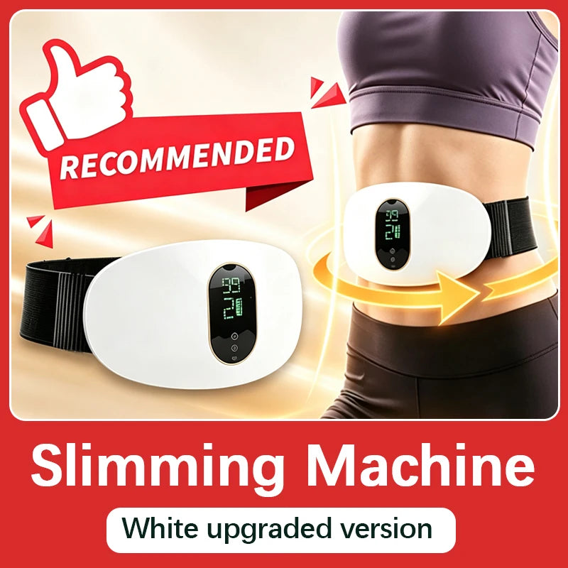 Slimming Belt Massager Electric Vibrating Men's Abdominal Flat Stomach Belly Fat Burning Slimming Belt for Women for the Stomach
