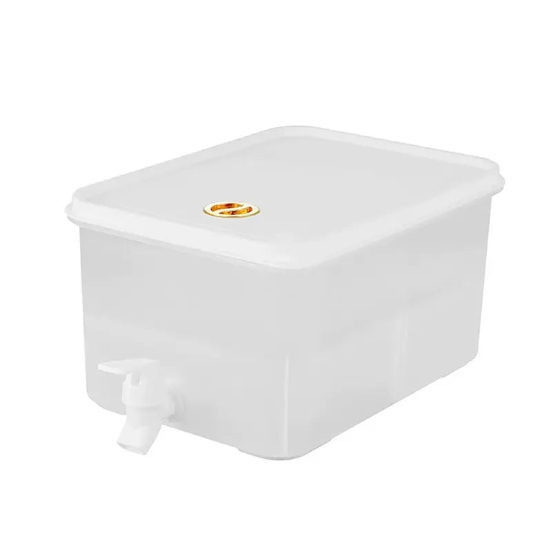 Large Capacity Refrigerator Beverage Dispenser with Spout, Easy Pour Spout, Great for Ice Lemonade, Fruit Teapot /Water Bottle
