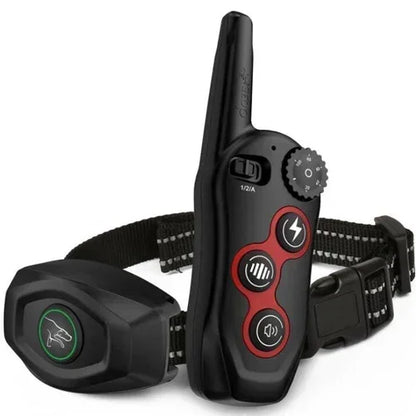CC-PetPulse Electric Dog Training Device Remote Control Automatic Bark Stopper Collar Anti Bark Dog Collar Beep Alarm Waterproof