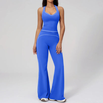 Yoga Suit 2PCS Women Tracksuits Sports Outfits Gym Clothes Running Sports Bra Suits Female Workout Yoga Clothes Athletic Wear