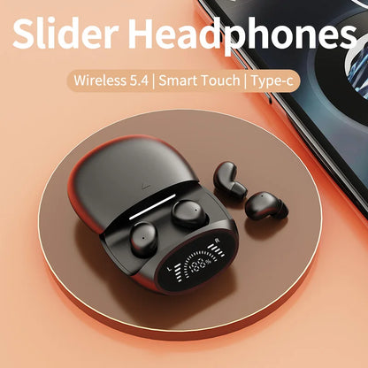 Wireless Bluetooth Earbuds Dual 2-in-1 In-ear for Sleep Running Sports Long Battery Life Couple Set
