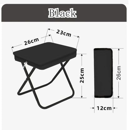 Summer days call for outdoor fun! Use this compact folding stool for family camping, backyard parties, hiking and fishing trips.
