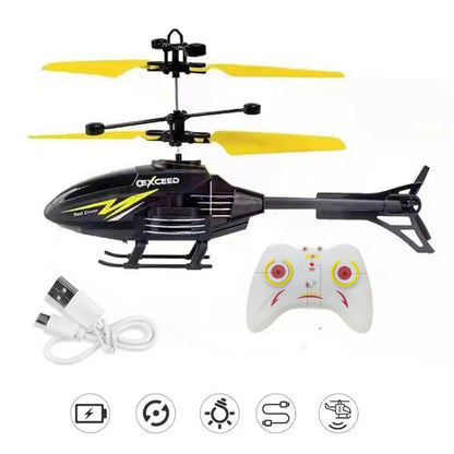 Remote Control Helicopter 2 Channel RC Helicopter Toys for Kids Flying Toys Infraed Induction Suspension Aircraft Charging Gift