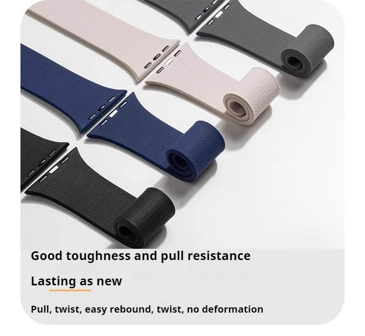 Silicone Magnetic Strap for Apple watch Bands 44mm 40mm 41mm 42mm 46mm 45mm 49mm correa iWatch Series 11 10 SE3 9 8 7 6 Ultra3 2