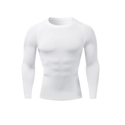 Compression Shirts Men's Rashguard Quick Dry Gym Fitness Shirts Spring Beach Surfing Athletic Sport Running Workout Tops Tees