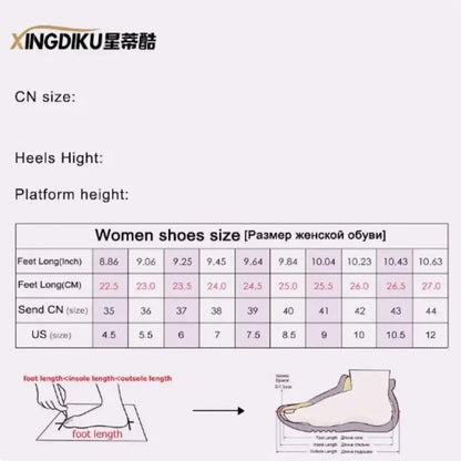 Patent Leather Block Heel Single Shoes Autumn New Round Toe Deep Mouth Metal Chain Platform Anti-Slip Wear-Resistant Loafers