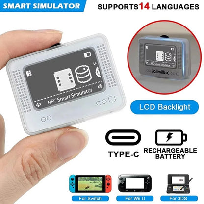 FANGTUOSI New NFC Game Simulator Infinite Card Swipe Smart For Amiibo Emulator Universal For Switch 3DS Wii U Accessories